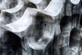 Abstract Curved Marble Sculptures for Modern Art and Architectural Design Generative AI Royalty Free Stock Photo