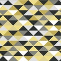 Abstract seamles vector metallic pattern
