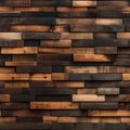 Abstract seamless askew wood pattern texture background for wall and floor design concept Royalty Free Stock Photo