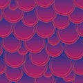 Abstract seamless background, circles shapes