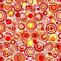 Abstract seamless background with concentric circl Royalty Free Stock Photo