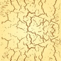 Abstract seamless background cracks on the wall or soil