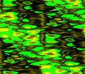 Abstract seamless background in green and black and yellow tones.