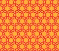 Abstract seamless background pattern with colorful knots. Mosaic texture for prints, textile, fabric, package, cover, greeting