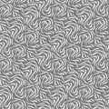 Abstract seamless background. Silver curves with shadows. Royalty Free Stock Photo