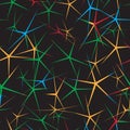 Abstract seamless background with stars Royalty Free Stock Photo