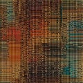 Seamless Abstract Background Tile With Lines of Code Theme - Generative AI Royalty Free Stock Photo