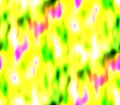 Abstract seamless background of yellow and green, red and pink with black tones Royalty Free Stock Photo