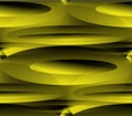 Abstract seamless background with yellow light and dark circles and squares and lines Royalty Free Stock Photo