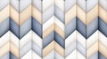 Abstract Seamless Chevron Pattern Light Blue Beige White Wooden Texture Royalty Free Stock Photo