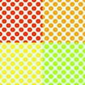 Abstract seamless color background with citrus-fruit Royalty Free Stock Photo