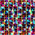 Abstract seamless color pattern in graffiti style. Quality vector illustration for your design Royalty Free Stock Photo