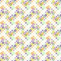 Abstract seamless colorful diagonal square pattern background design Royalty Free Stock Photo