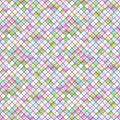 Abstract seamless colorful geometrical square pattern background Royalty Free Stock Photo