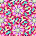 Abstract Seamless Colorful Pattern Ornamental background