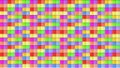 Abstract Seamless 3D Pattern Background, Colorful Funny Backdrop, Bright Colors Cubes. Royalty Free Stock Photo