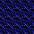 Abstract seamless dark blue diagonal square pattern background Royalty Free Stock Photo