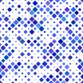 Abstract seamless diagonal square pattern - vector mosaic tile background graphic Royalty Free Stock Photo