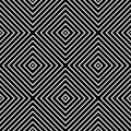 Abstract seamless geometric black checked pattern Royalty Free Stock Photo