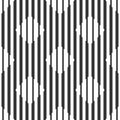 Abstract seamless geometric black and white pattern, rhombuses Royalty Free Stock Photo