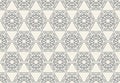 Abstract seamless geometric islamic wallpaper pattern