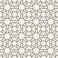 Abstract seamless geometric islamic wallpaper pattern Royalty Free Stock Photo