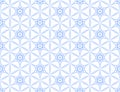 Abstract Seamless Geometric Light Blue Pattern. Royalty Free Stock Photo