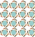 Abstract seamless geometric pattern with background