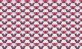 Abstract seamless geometric pattern of diamonds and triangulars
