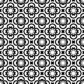 Abstract seamless geometric pattern rectangle circle arts Royalty Free Stock Photo