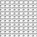 Abstract seamless hand drawn ethnic pattern of repeating decorative elements. Doodle style illustration Royalty Free Stock Photo