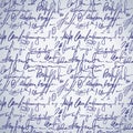 Abstract seamless hand write pattern