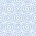 Abstract Seamless Lacy Floral Pattern. Blue Lace Texture