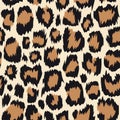 Abstract seamless leopard skin pattern. Vector design Royalty Free Stock Photo