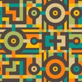 Abstract Seamless Modern Art Pattern for Textile Design