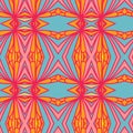 Abstract seamless ornament pattern. the kaleidoscope effect. Ethnic damask motif