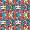 Abstract seamless ornament pattern.kaleidoscope effect.