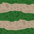 Abstract seamless pattern of beige and green soft formless structures
