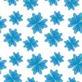Abstract seamless pattern, blue color Royalty Free Stock Photo
