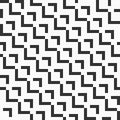Abstract seamless pattern of bold rectangular elements.