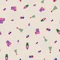 Abstract seamless pattern illustration