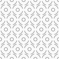 Abstract seamless pattern of circles. Royalty Free Stock Photo