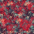 Abstract seamless pattern of colored spots similar to the skull Royalty Free Stock Photo