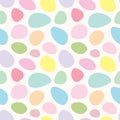 Colorful irregular circles seamless pattern, Pattern for bedsheet