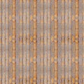 Seamless photo texture of wooden bricks setting