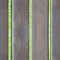 Seamless photo texture of warm lumber dack and grass Royalty Free Stock Photo