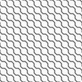 Abstract seamless pattern. Diagonal zigzag lines background Royalty Free Stock Photo