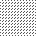 Abstract seamless pattern. Diagonal zigzag lines background Royalty Free Stock Photo