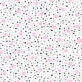 Abstract seamless pattern with dots Royalty Free Stock Photo