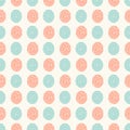 Abstract seamless pattern with fingerprints
